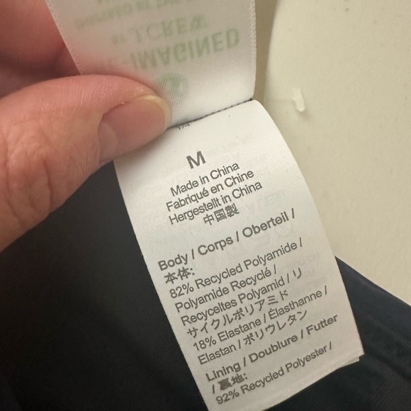 J.Crew Curved-Waist Cheeky Bikini Swim Bottom Navy Blue Size Medium - Picture 3 of 6